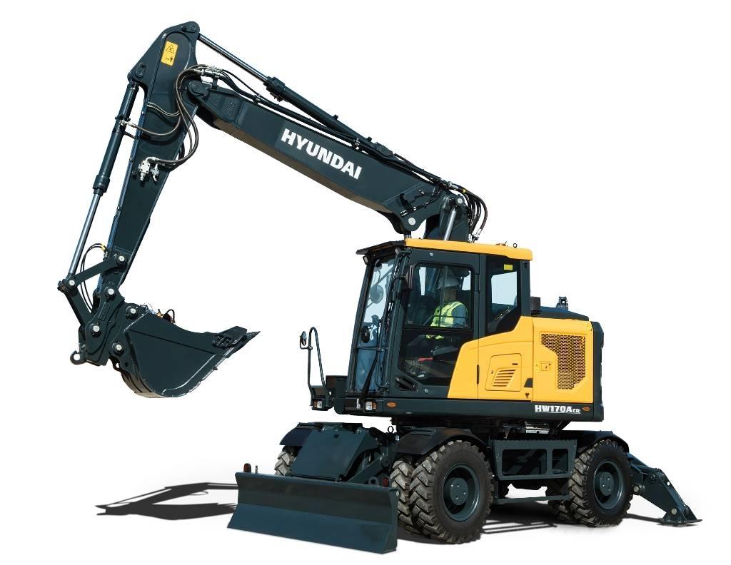 Hyundai HW 170 ACR Excavatoare cu roti