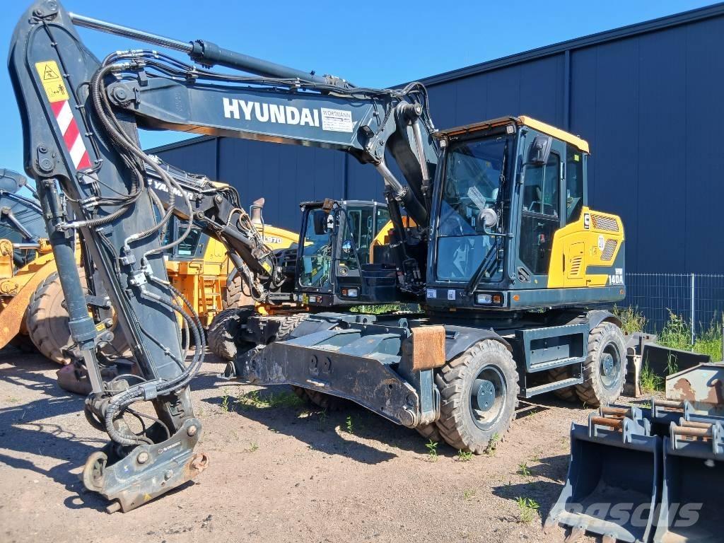 Hyundai HW 145 Excavatoare cu roti