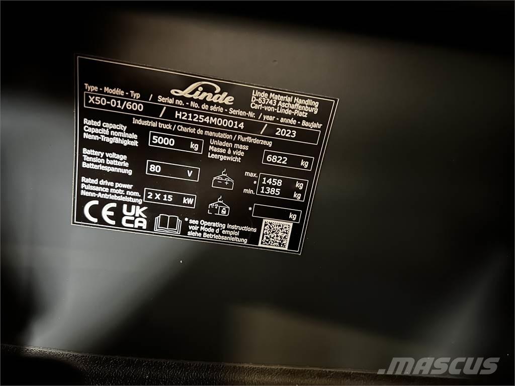 Linde X50 Stivuitor electric