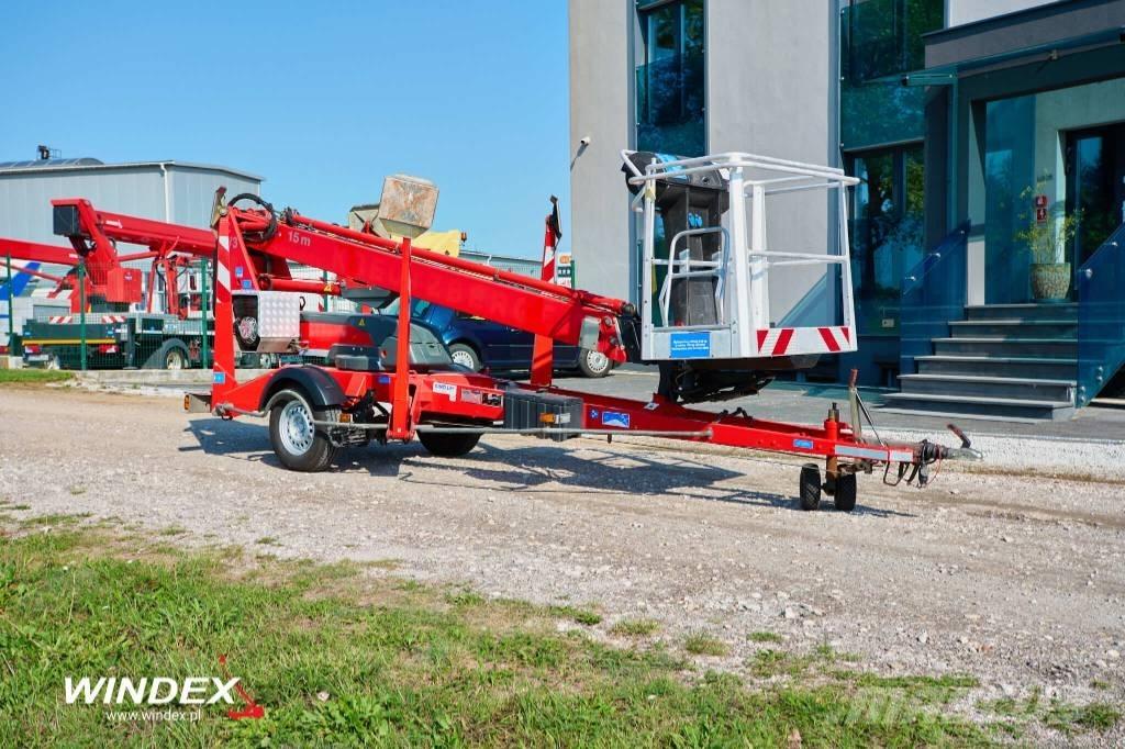 Dino 150 T Platforme aeriene montate pe remorca