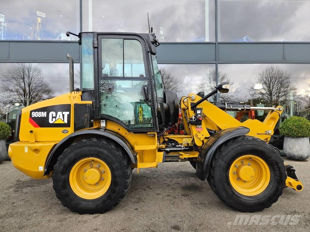 CAT 908m Incarcator pe pneuri