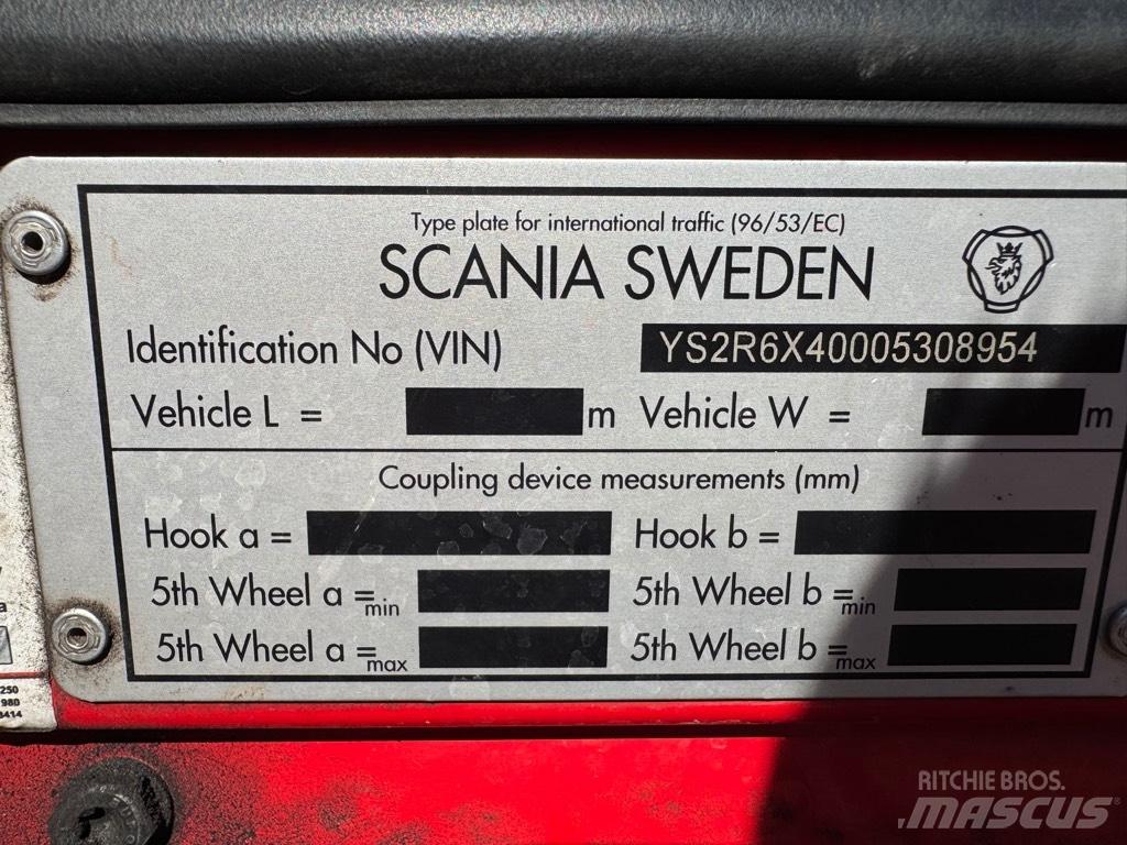 Scania R 560 Camion pentru lemne
