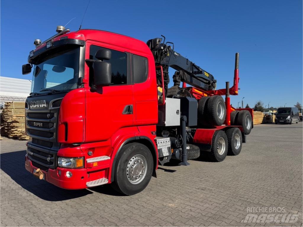 Scania R 560 Camion pentru lemne