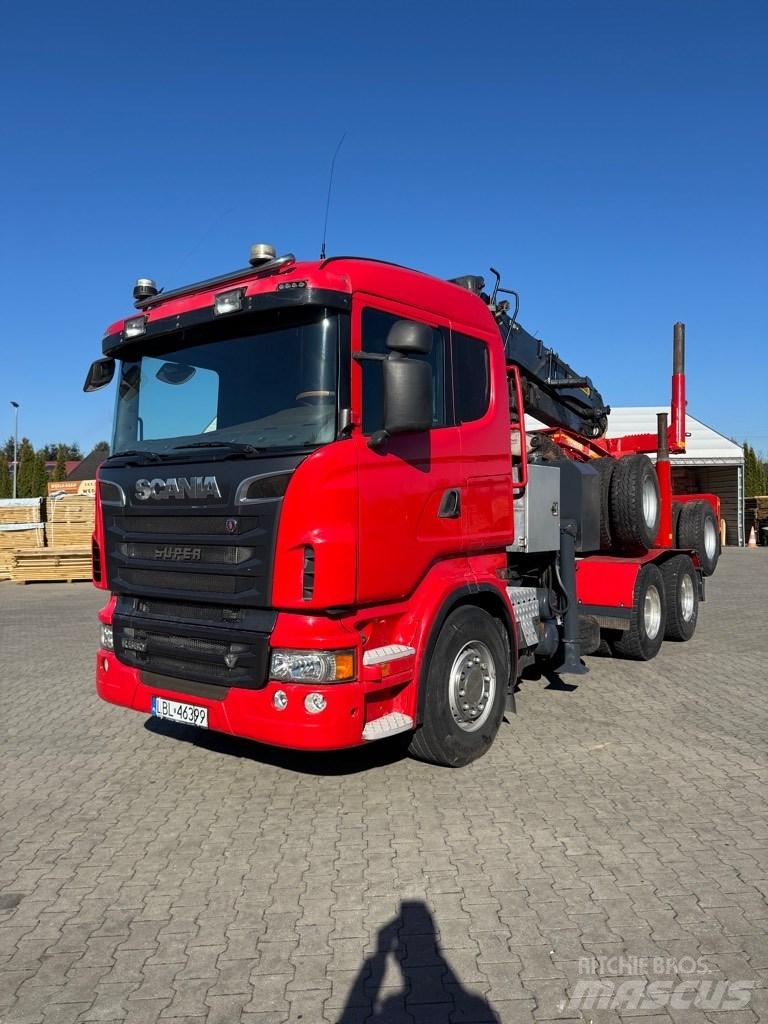 Scania R 560 Camion pentru lemne