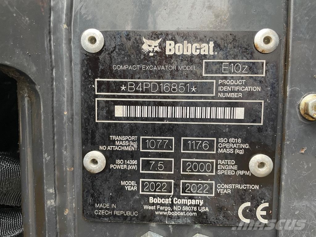 Bobcat E 10z Mini excavatoare < 7t