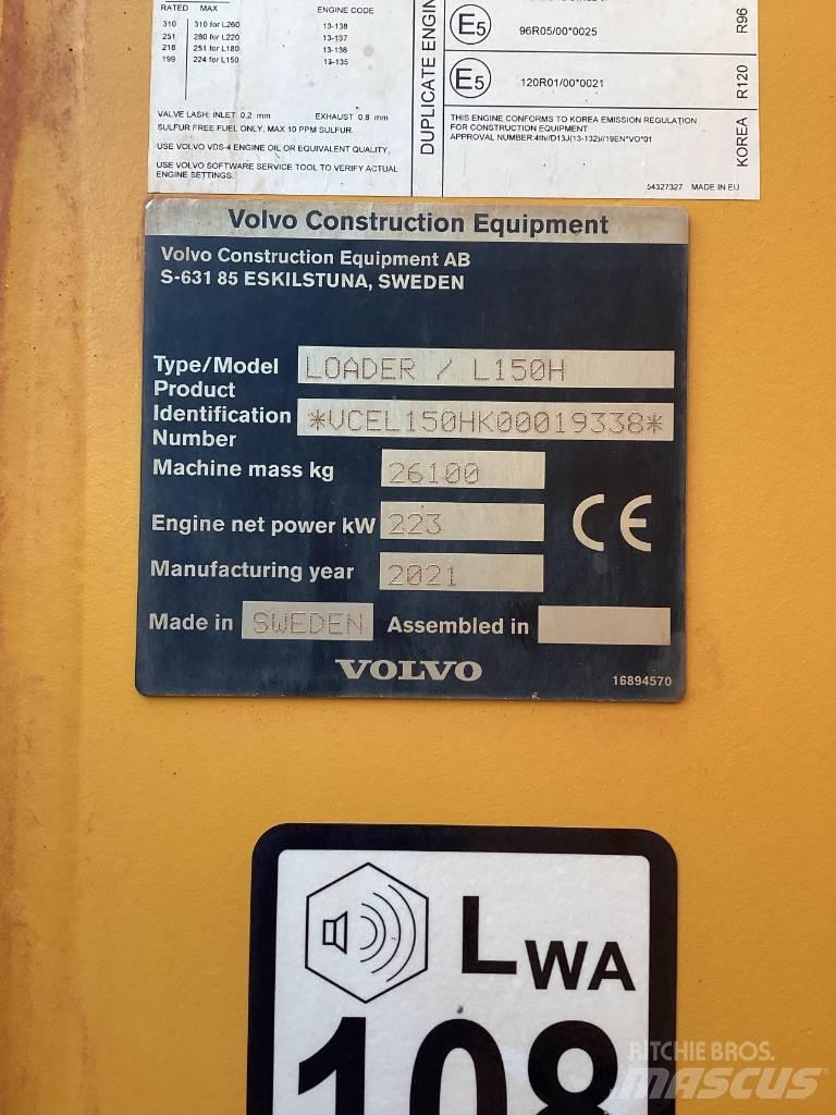Volvo L 150 H Incarcator pe pneuri