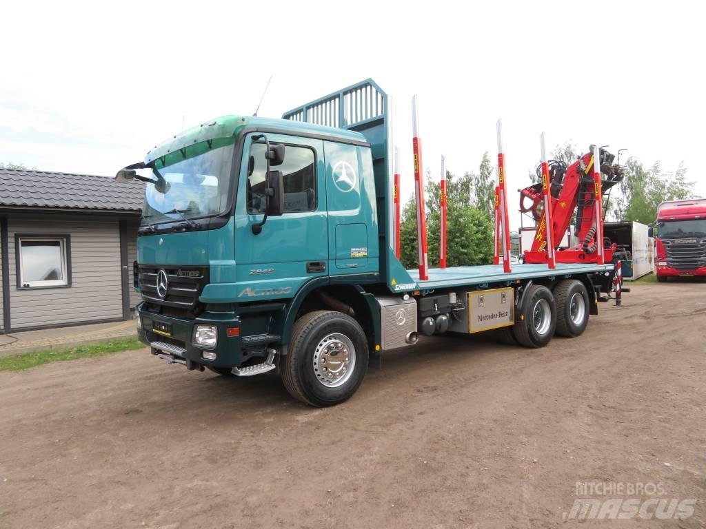Mercedes-Benz 6X4 Camion pentru lemne