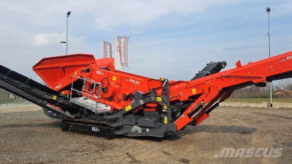 Terex Finlay 863 Dispozitive mobile de cernut