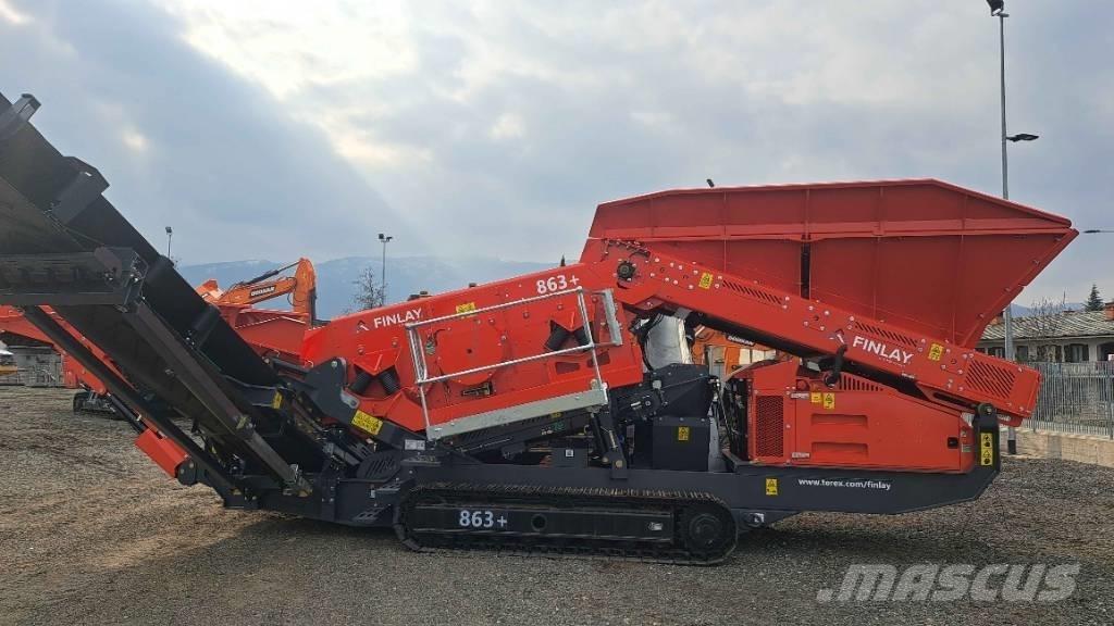 Terex Finlay 863 Dispozitive mobile de cernut