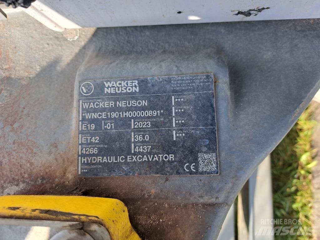 Wacker Neuson ET42 Excavatoare pe șenile
