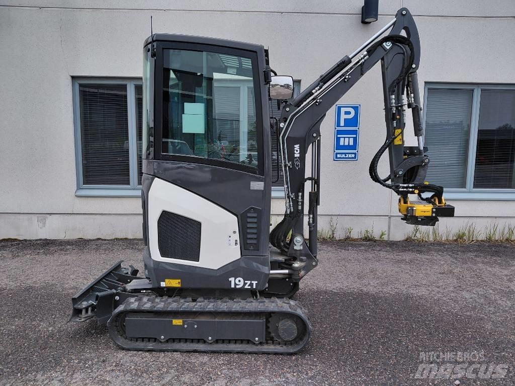 ECM 19ZT + Engcon EC02 Mini excavatoare < 7t