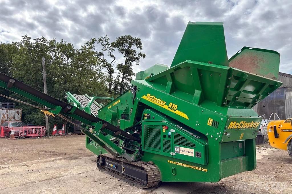 McCloskey R 70 Dispozitive mobile de cernut