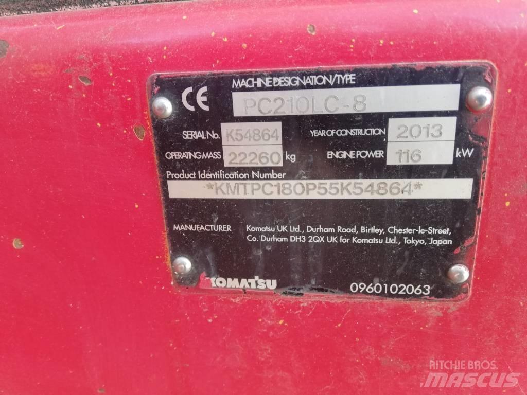 Komatsu PC 210-8 Excavatoare pe șenile
