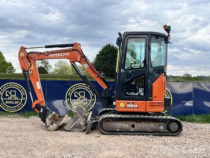 Hitachi ZX26U Excavatoare speciale