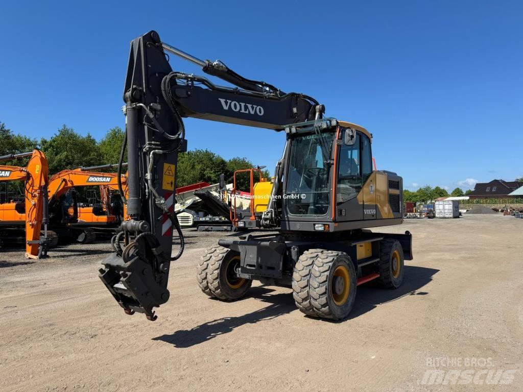 Volvo EW 180 E Excavatoare cu roti