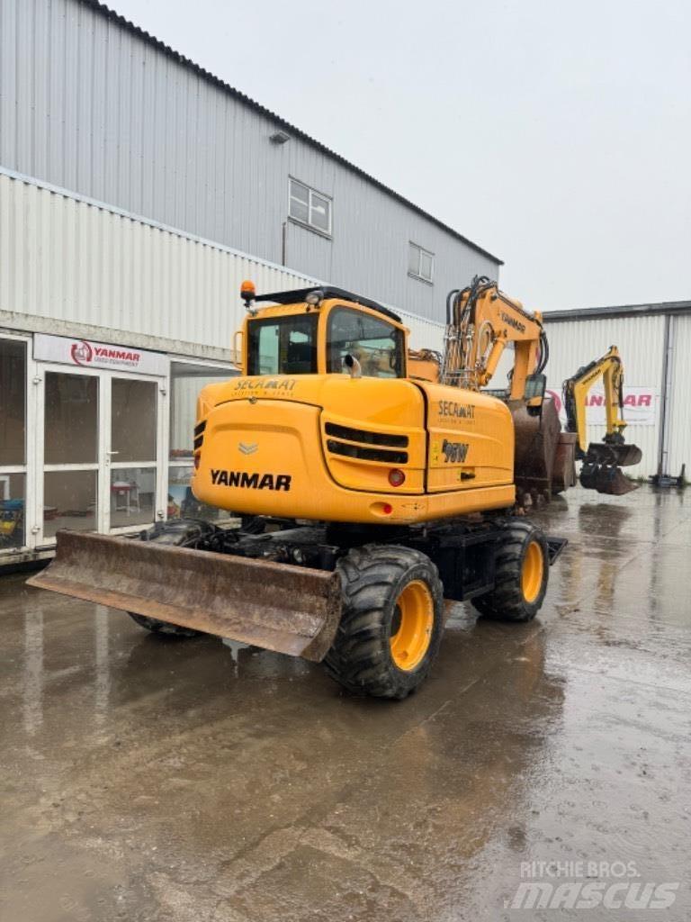 Yanmar B95W (40496) Excavatoare cu roti