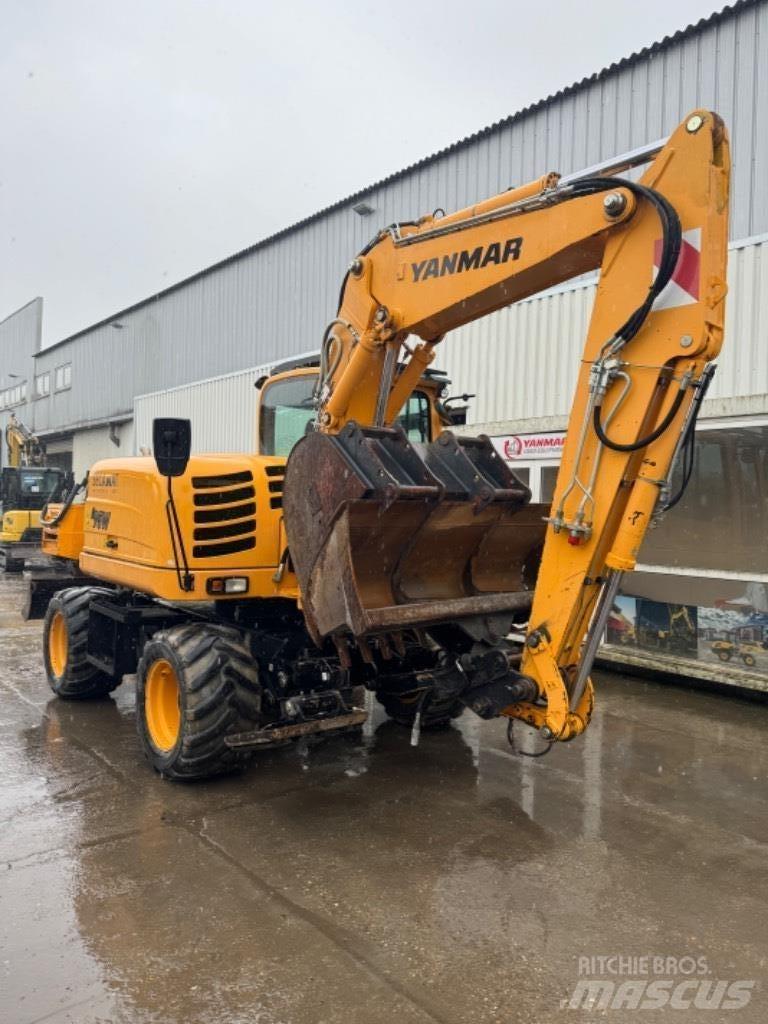 Yanmar B95W (40496) Excavatoare cu roti