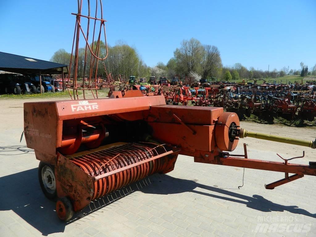 Fahr HD 400 Baler dreptunghiular