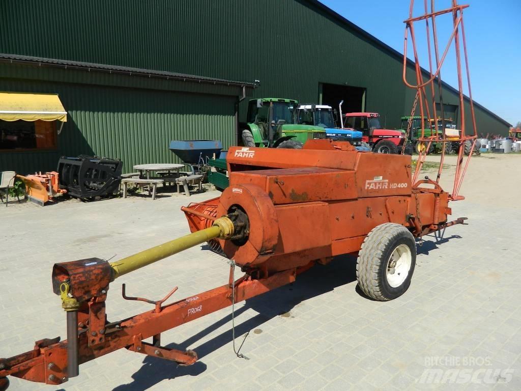 Fahr HD 400 Baler dreptunghiular