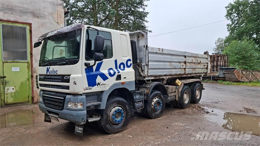 DAF CF 85.460 8X4 Camioane platforma/prelata