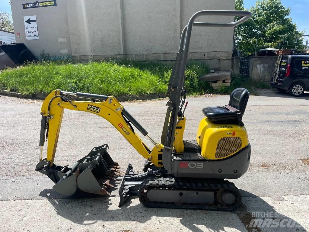 Wacker Neuson 803 Mini excavatoare < 7t