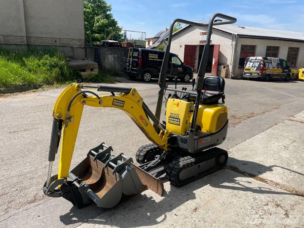 Wacker Neuson 803 Mini excavatoare < 7t