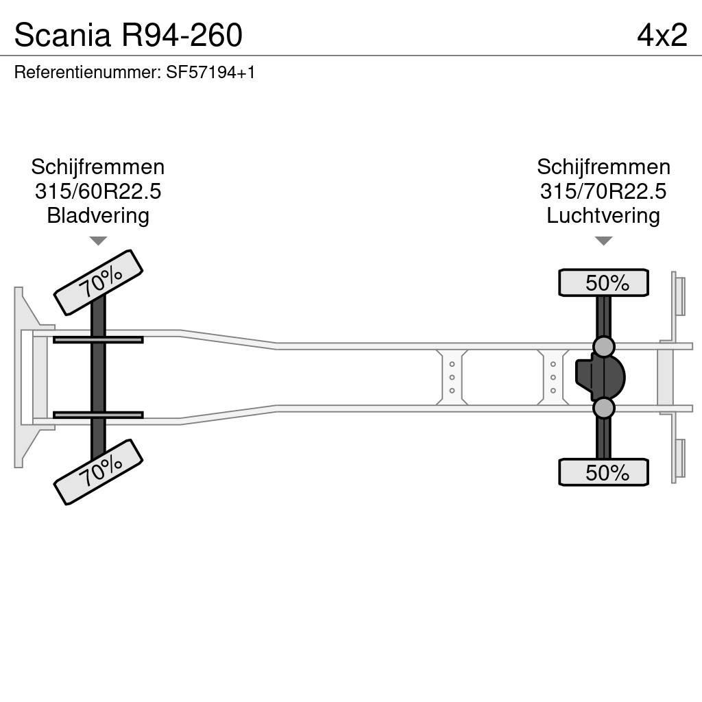 Scania R94-260 Camion cu prelata