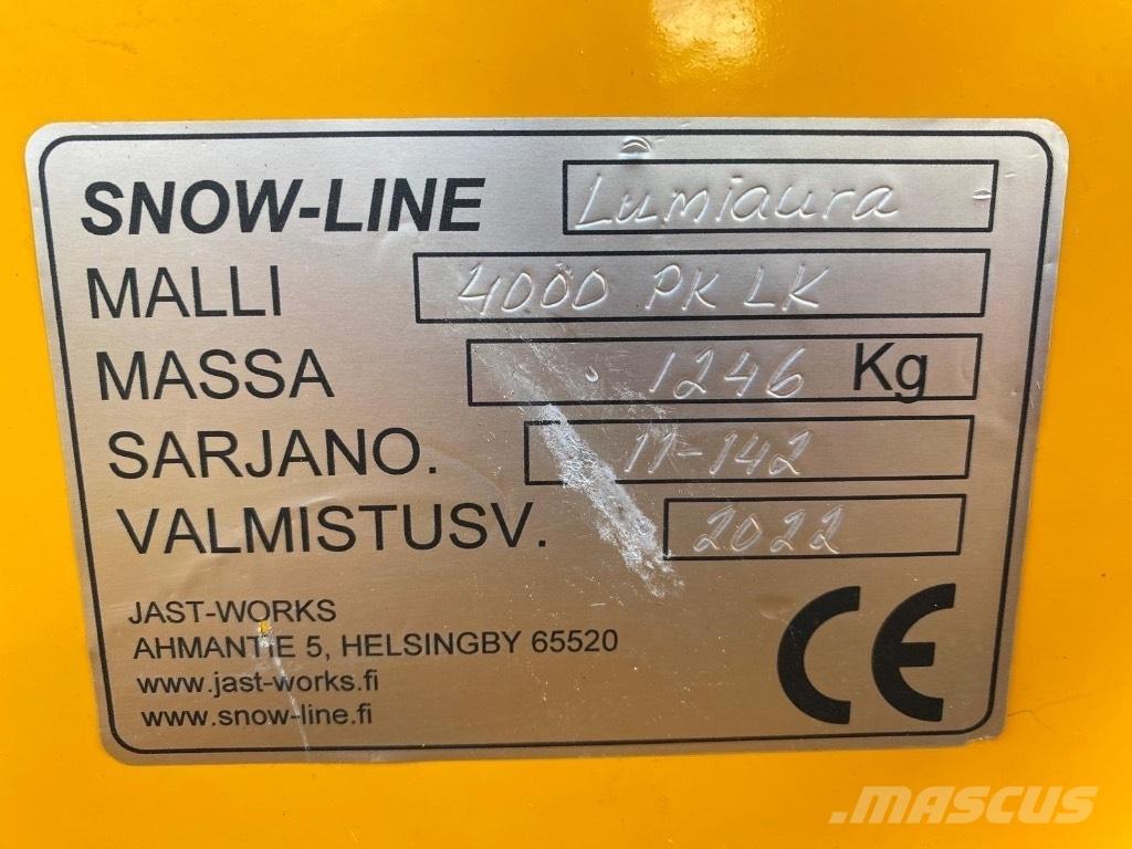 Snowline 4000 PK LK Lame pentru dezapezire si pluguri