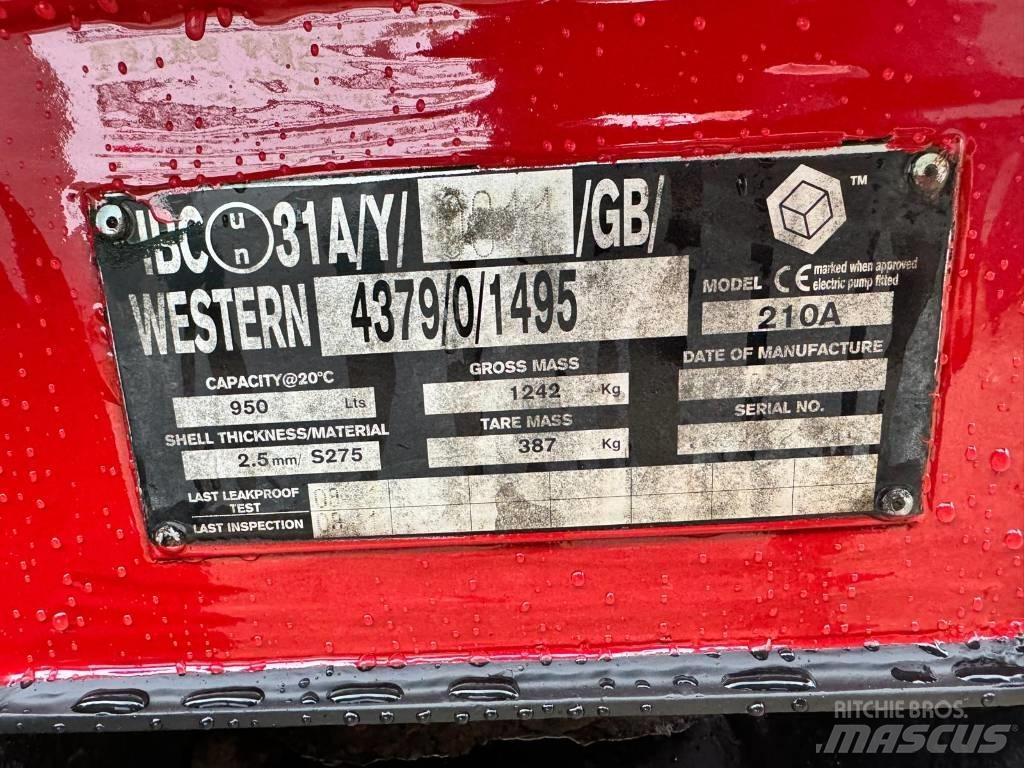 Western 950Litres Rezervoare de carburanți și aditivi
