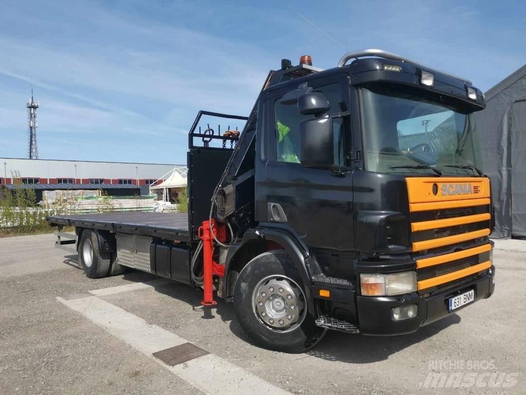 Scania P 124 Camioane cu macara