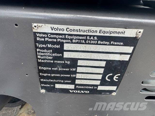 Volvo ECR50F Mini excavatoare < 7t