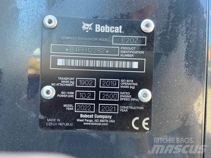 Bobcat E20z Mini excavatoare < 7t