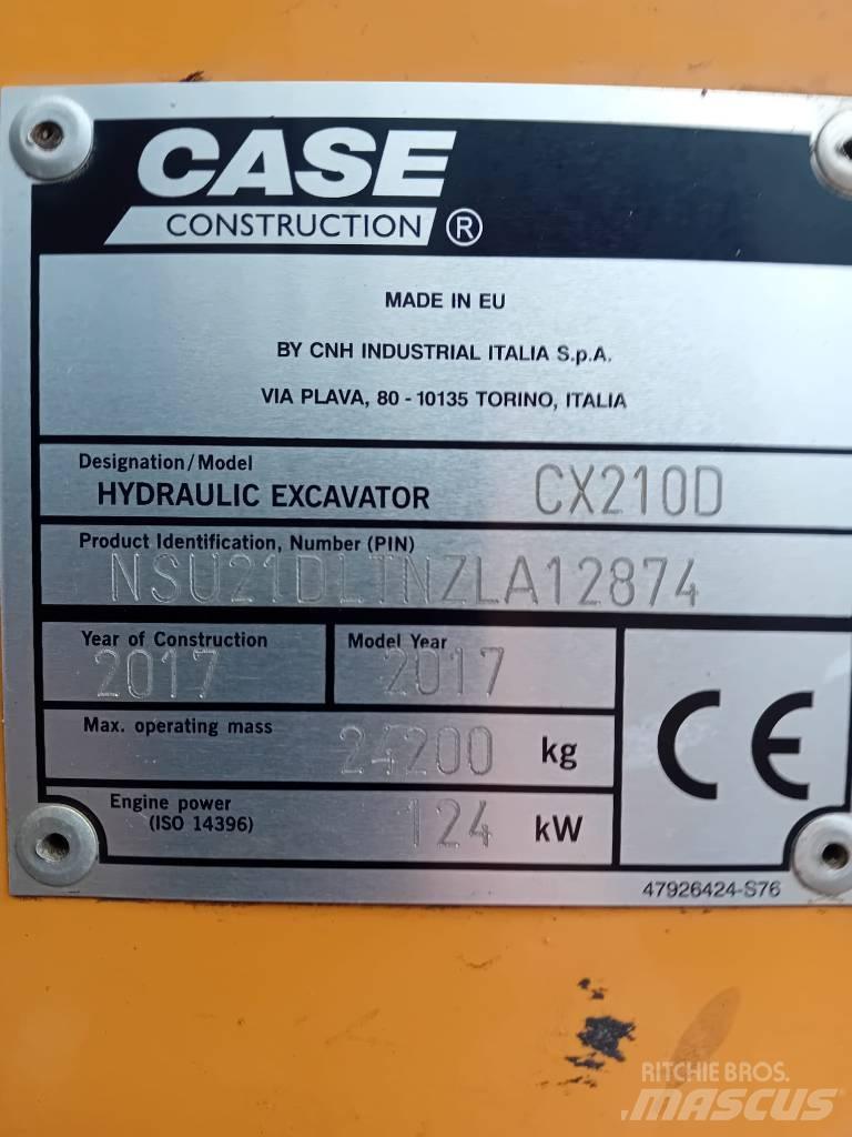 CASE CX 210 D Excavatoare pe șenile
