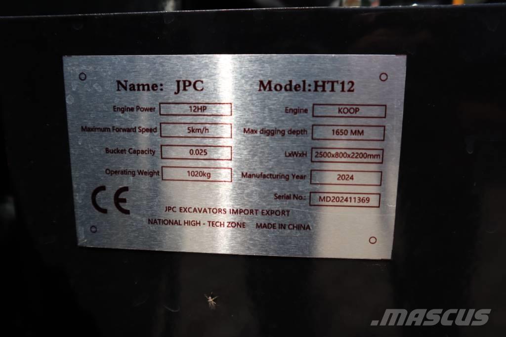 JPC HT12 Mini excavatoare < 7t