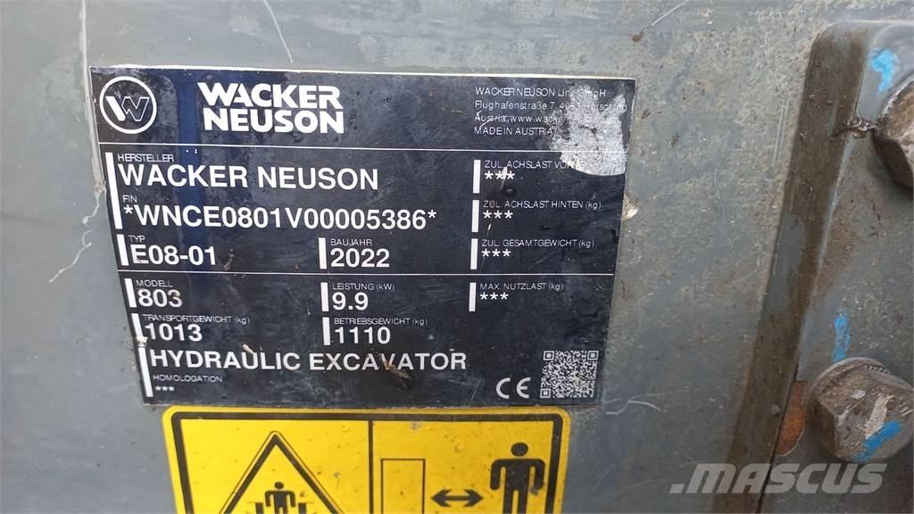 Wacker Neuson 803 Excavatoare pe șenile
