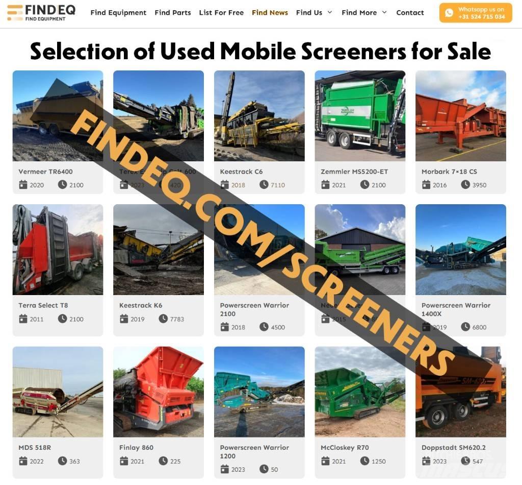 PowerScreen Div. Dispozitive mobile de cernut