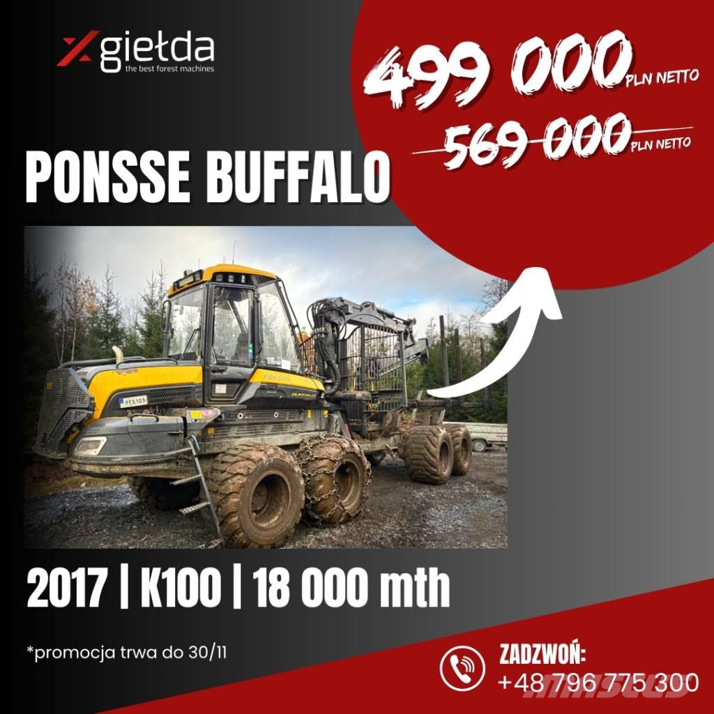 Ponsse Buffalo Transportoare