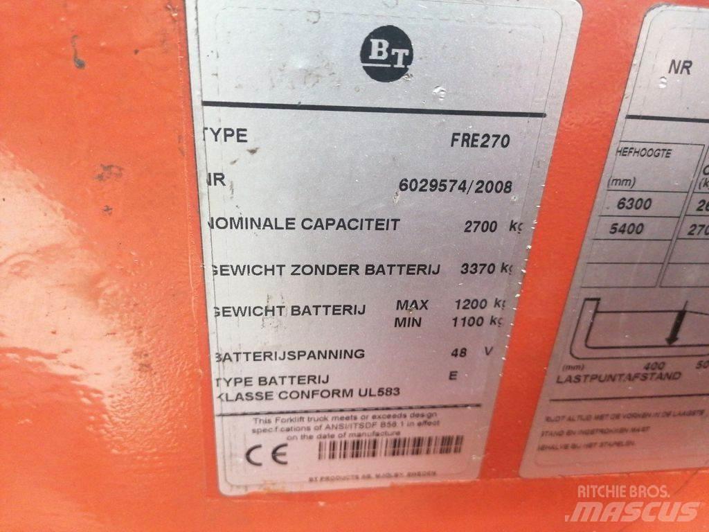 BT FRE270 Stivuitor cu catarg retractabil