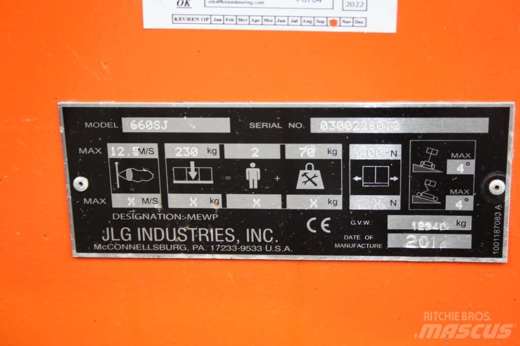 JLG 660 SJ Nacele cu brat telescopic