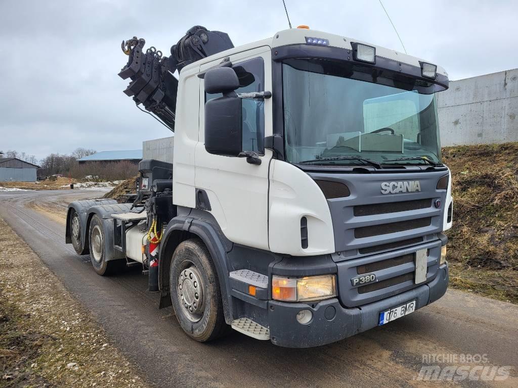 Scania P 380 Camioane cu macara