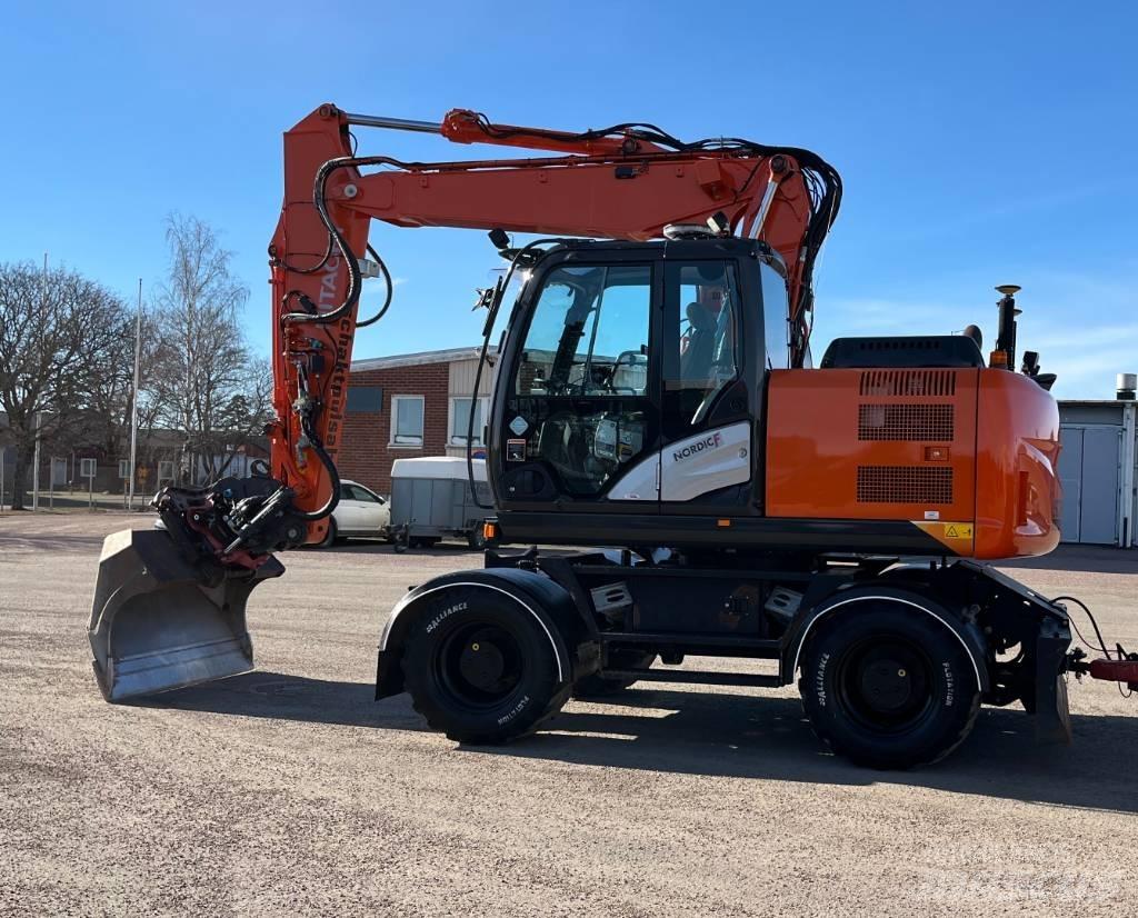 Hitachi ZX 140 W-5 Excavatoare cu roti