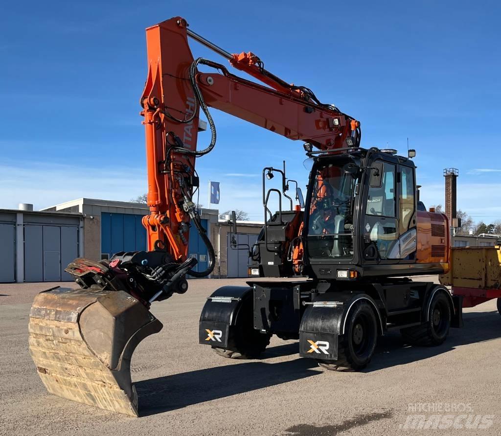 Hitachi ZX 140 W-5 Excavatoare cu roti