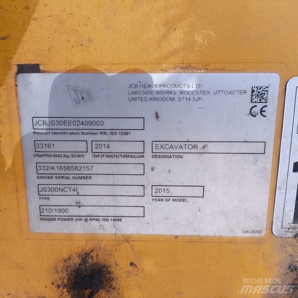 JCB JS300nc Excavatoare pe șenile
