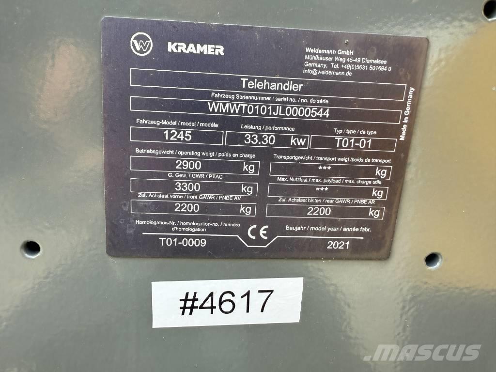 Kramer 1245 Stivuitoare telescopice