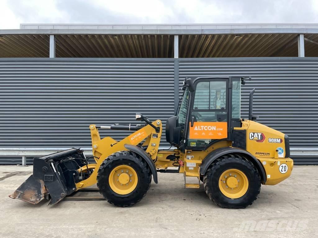 CAT 908M Incarcator pe pneuri