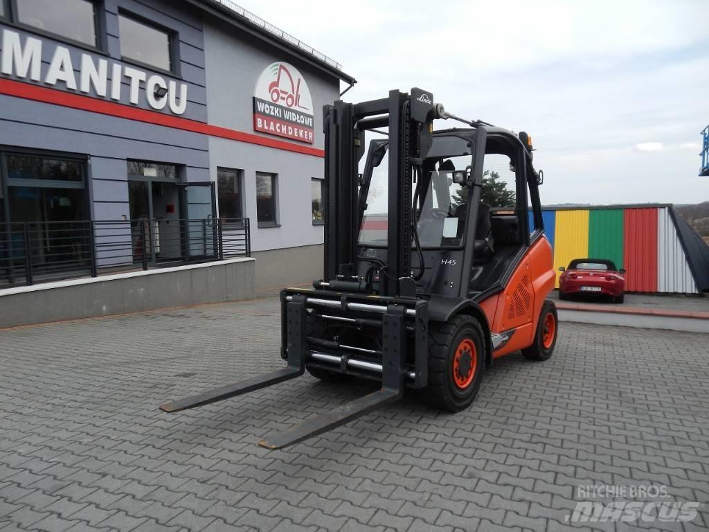 Linde H45D Stivuitor diesel