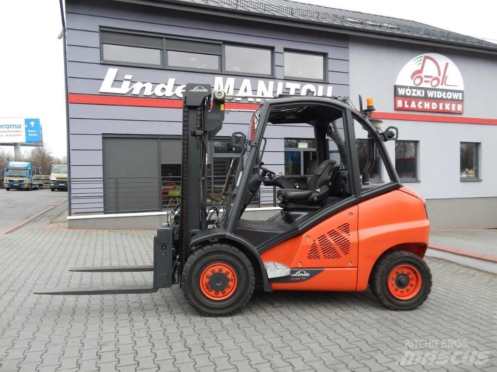 Linde H45D Stivuitor diesel