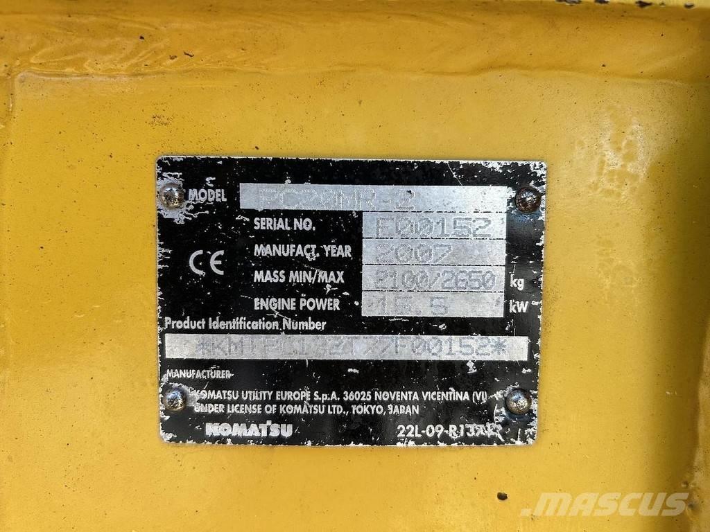 Komatsu PC20MR-2 Mini excavatoare < 7t