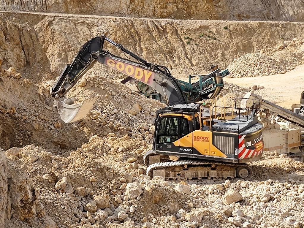Volvo EC 250 EL Excavatoare pe șenile
