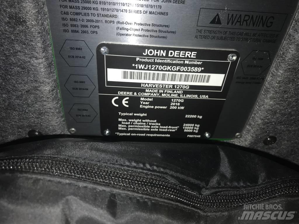 John Deere 1270G Combine forestiere